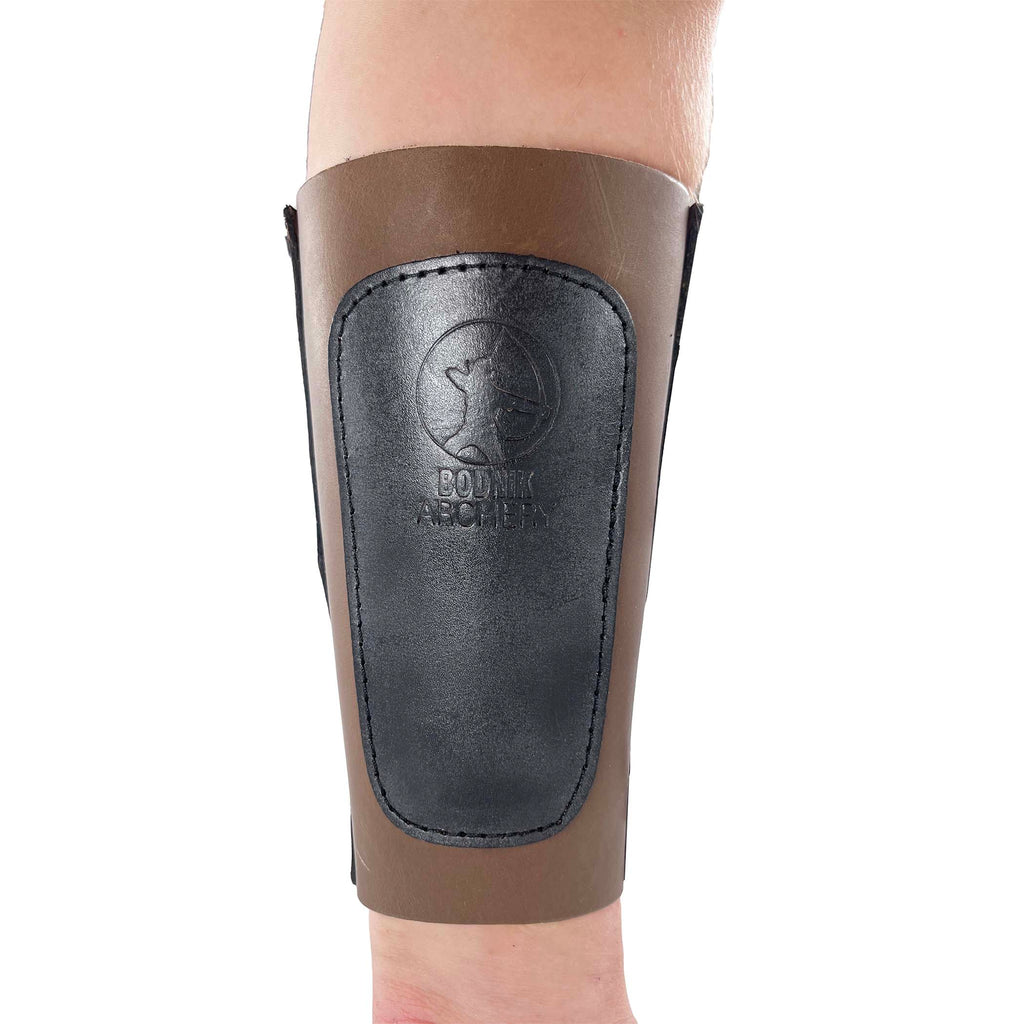 was für die Arme Bodnik Archery Armschutz Velos Schwarz / Braun
